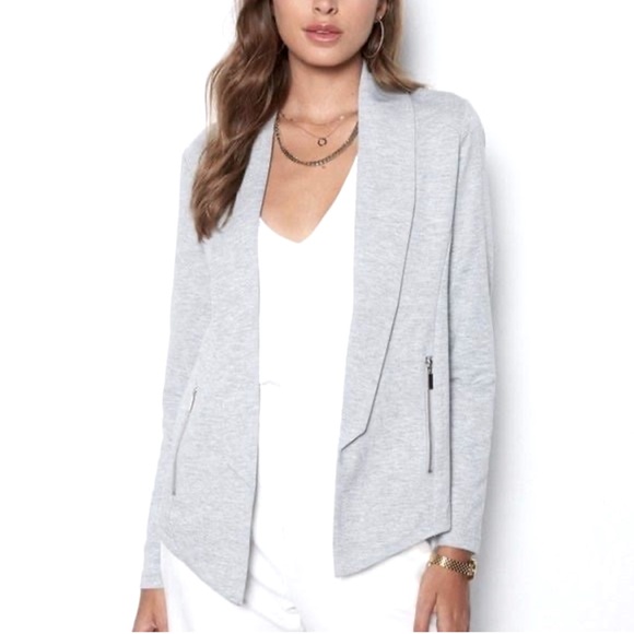 Tart Jackets & Blazers - Tart Darcie Light Heather Gray Knit Blazer, Size XS, Like New